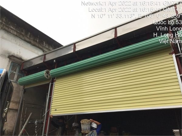 Cửa cuốn Úc tấm liền Mitadoor