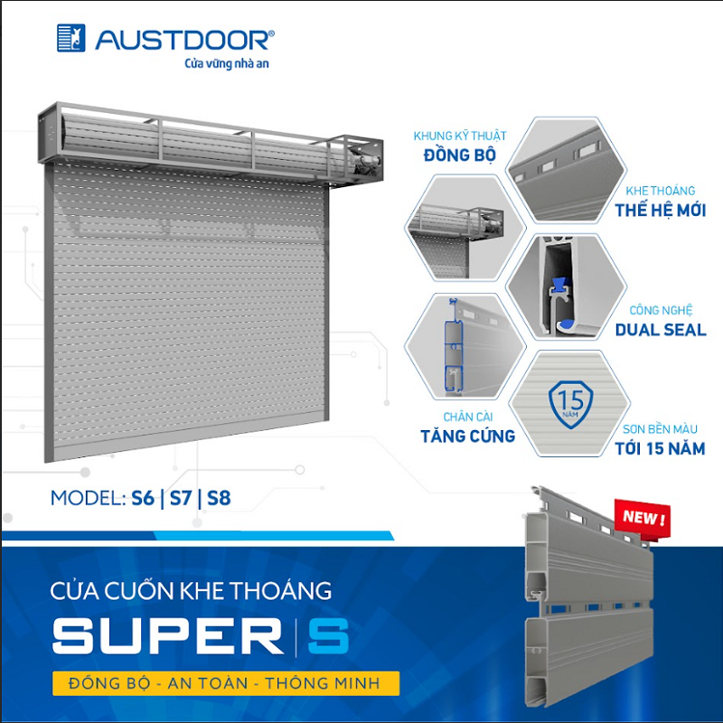 Cửa cuốn Austdoor Super S6