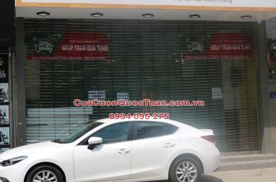 Cửa cuốn song ngang mẫu 2