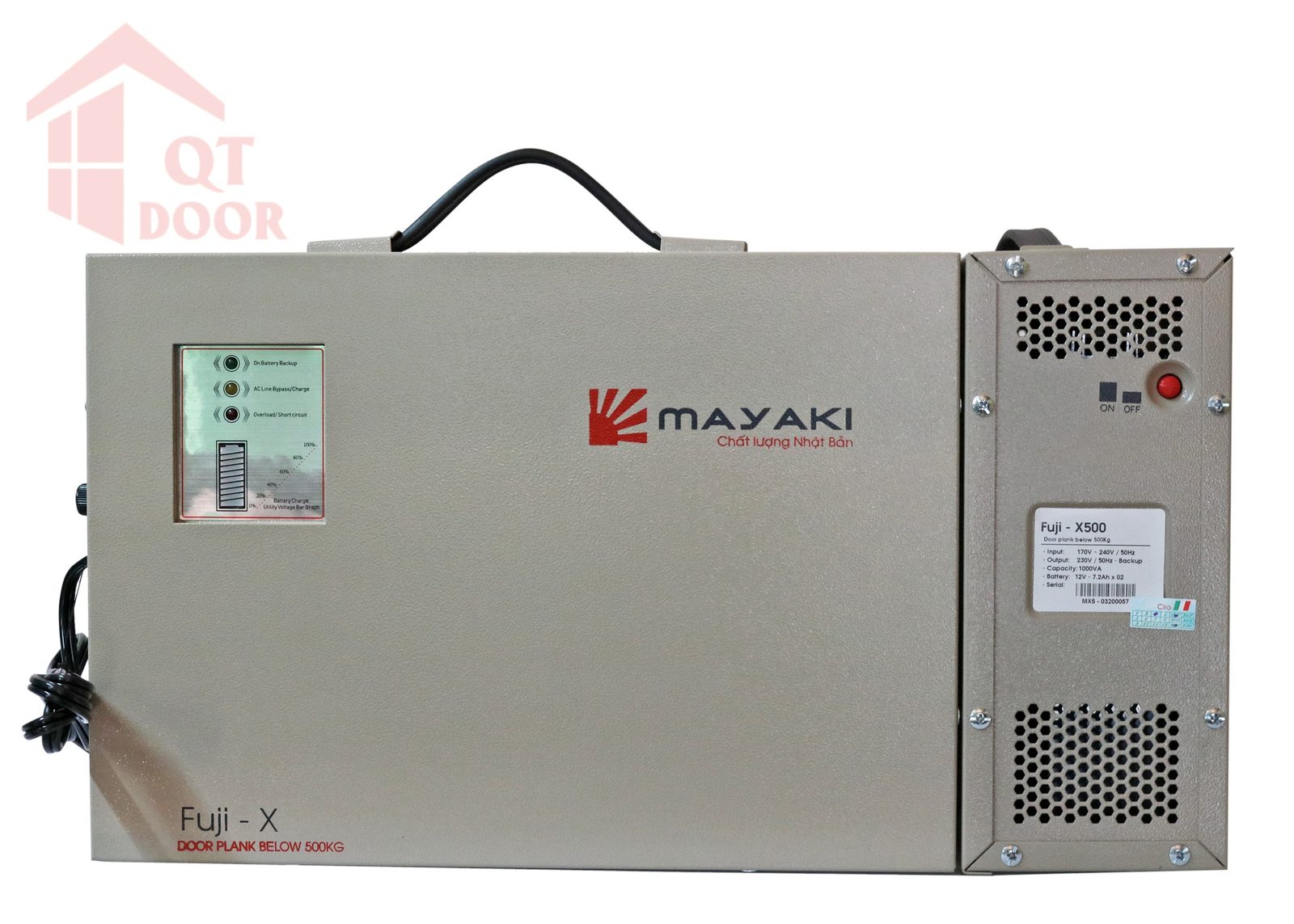 Bình lưu điện Mayaki X500