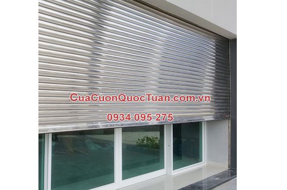 Lá cửa cuốn inox dày 6 dem