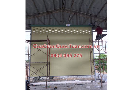 Cửa cuốn tôn Đài Loan dày 7 dem