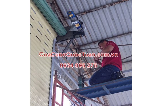 Cửa cuốn tôn Đài Loan dày 8 dem