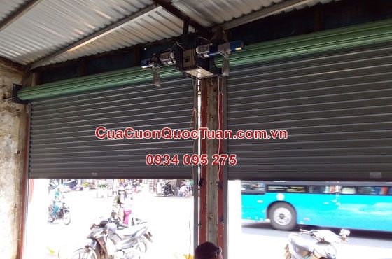 Cửa cuốn tôn Đài Loan dày 8 dem
