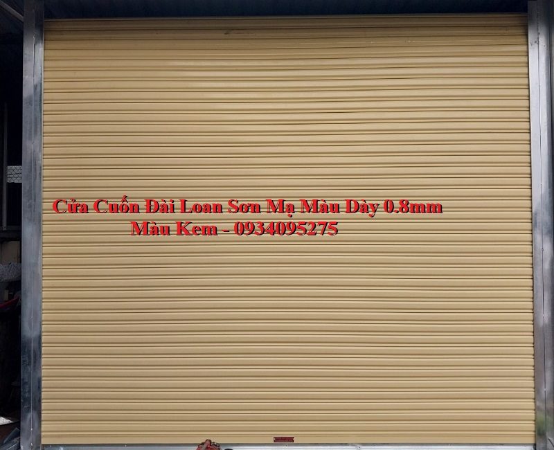 Cửa cuốn Đài Loan dày 6 dem
