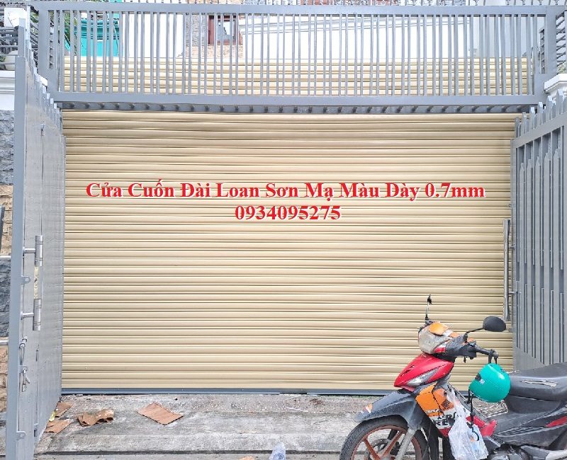 Cửa cuốn Đài Loan dày 6 dem