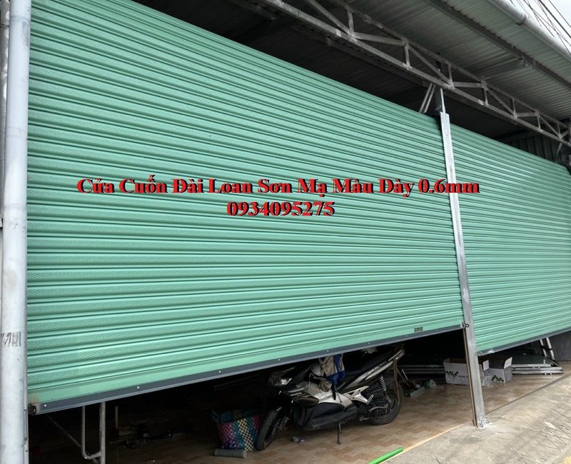 Cửa cuốn Đài Loan dày 6 dem